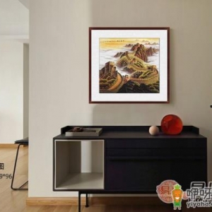 客厅玄关装饰画之色彩篇 让家美出与众不同