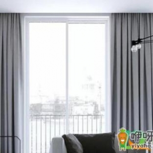 用轨道窗帘会很难看吗