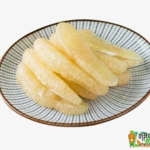 柚子肉可以直接放白糖腌吗