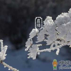今年霜降是哪天2022