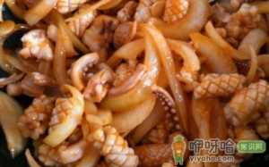 炒鱿鱼加什么调料
