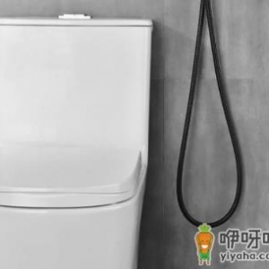 马桶堵了保鲜膜一按气从水箱出来了