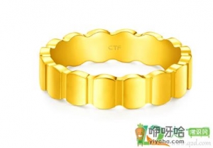 周大福蜂巢戒指是一口价吗