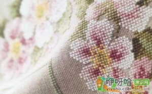 十字绣不小心碰水了怎么办
