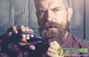 剪刀剪胡子会变粗吗