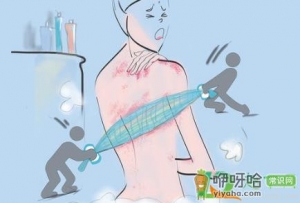 搓澡巾会把皮肤搓坏吗