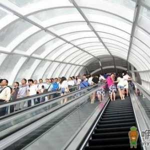 安全乘扶手电梯避免电梯“吃人”