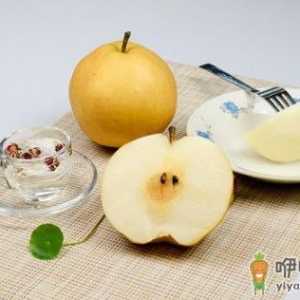 饭后吃梨超级健康哦