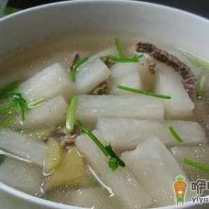 鲜味萝卜汤排毒 给你健康肌肤