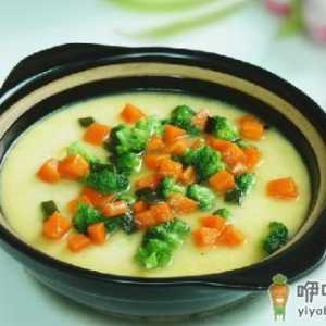 吃货的最爱：烹咸蛋黄豆腐羹