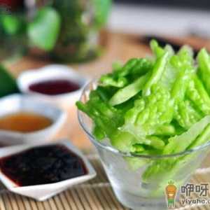 做苦瓜从切工开始-让苦瓜不苦的方法