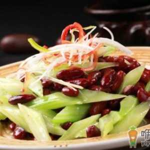 怎么做西芹豆泡？