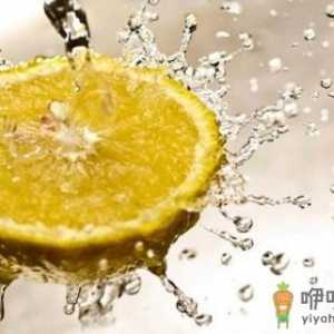 喝柠檬水可以排毒减肥
