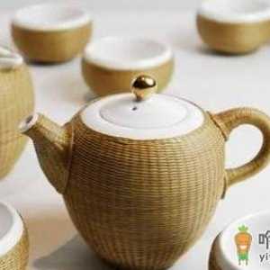 四川特有的传统手工艺，竹丝扣瓷