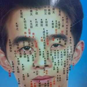 痣的位置与命运图-脸上长痣的位置与命运图解