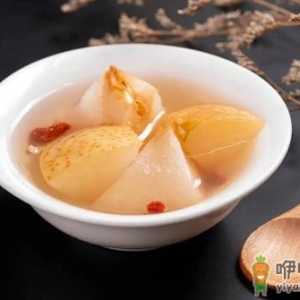 煮梨水吃梨还是喝水