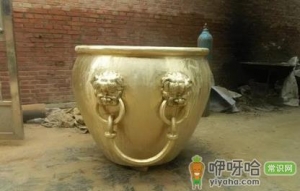 铜水缸工艺品适合摆哪