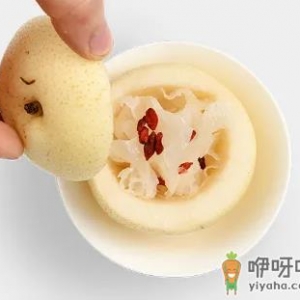 冰糖炖雪梨是吃梨肉还是喝汤