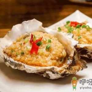 蒸生蚝的时候是平面朝上吗