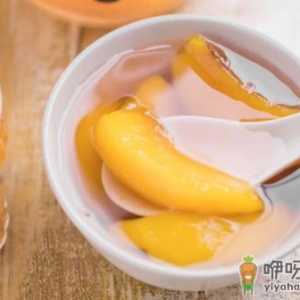 黄桃罐头怎么样是坏了