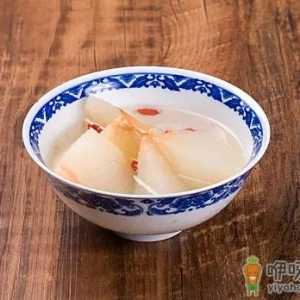 熬梨水不放冰糖有效果吗